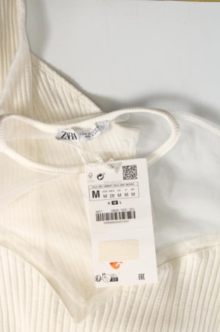 Pulover de femei Zara, Mărime M, Culoare Alb, Preț 91,78 Lei