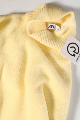 Γυναικείο πουλόβερ Zara, Μέγεθος L, Χρώμα Κίτρινο, Τιμή 7,68 €