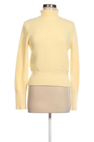 Дамски пуловер Zara, Размер L, Цвят Жълт, Цена 14,85 лв.