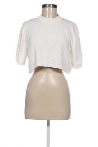 Дамски пуловер Zara, Размер M, Цвят Бял, Цена 73,16 лв.
