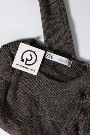 Γυναικείο πουλόβερ Zara, Μέγεθος S, Χρώμα Χρυσαφί, Τιμή 8,68 €