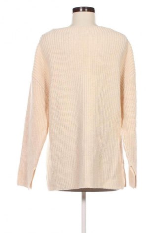 Γυναικείο πουλόβερ Zara, Μέγεθος L, Χρώμα Εκρού, Τιμή 18,03 €