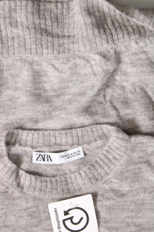 Дамски пуловер Zara, Размер M, Цвят Сив, Цена 14,85 лв.