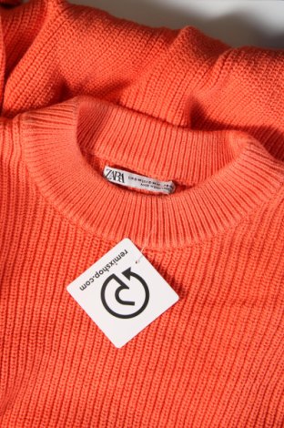 Damenpullover Zara, Größe M, Farbe Orange, Preis € 10,33