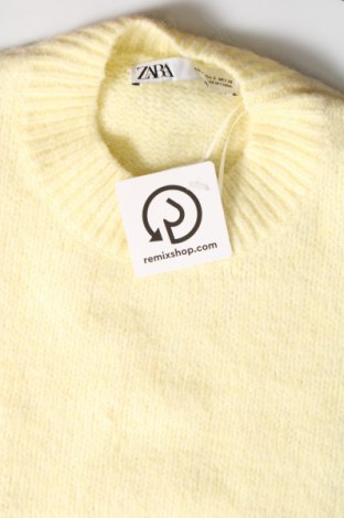 Pulover de femei Zara, Mărime S, Culoare Galben, Preț 48,85 Lei