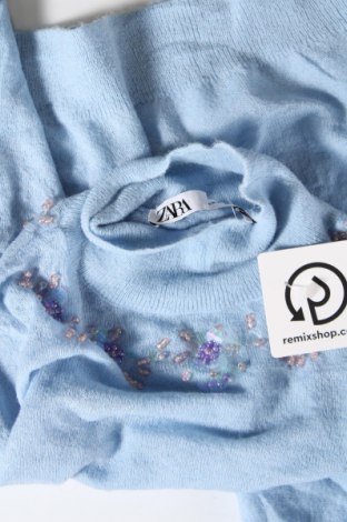 Γυναικείο πουλόβερ Zara, Μέγεθος M, Χρώμα Μπλέ, Τιμή 9,19 €