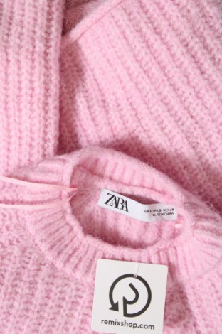 Dámsky pulóver Zara, Veľkosť S, Farba Ružová, Cena  8,42 €