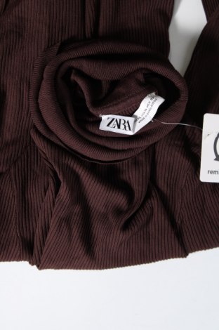 Dámský svetr Zara, Velikost XL, Barva Hnědá, Cena  280,00 Kč