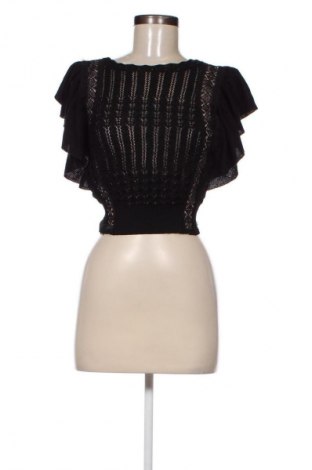 Γυναικείο πουλόβερ Zara, Μέγεθος L, Χρώμα Μαύρο, Τιμή 7,52 €