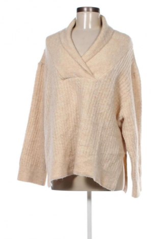 Γυναικείο πουλόβερ Zara, Μέγεθος M, Χρώμα  Μπέζ, Τιμή 14,00 €
