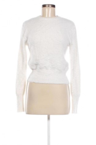 Дамски пуловер Zara Knitwear, Размер L, Цвят Бял, Цена 14,85 лв.