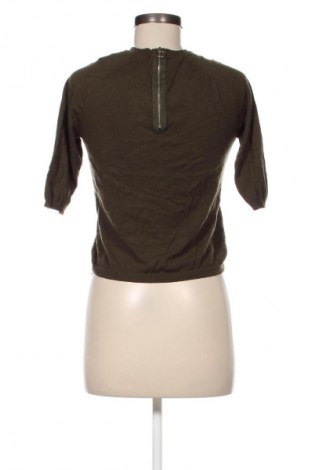 Дамски пуловер Zara Knitwear, Размер M, Цвят Зелен, Цена 12,15 лв.
