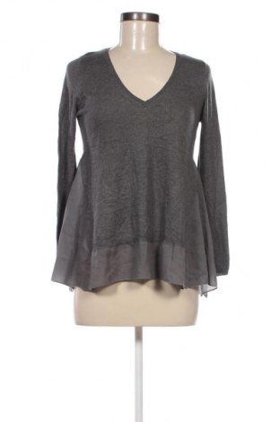 Дамски пуловер Zara Knitwear, Размер M, Цвят Сив, Цена 27,00 лв.