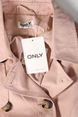 Damen Trench Coat ONLY, Größe S, Farbe Aschrosa, Preis € 22,27