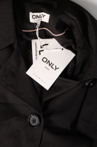 Damen Trenchcoat ONLY, Größe M, Farbe Schwarz, Preis 22,27 €