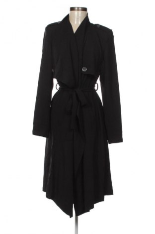 Damen Trenchcoat Object, Größe L, Farbe Schwarz, Preis 49,48 €