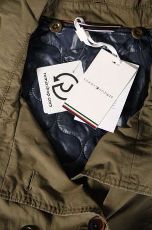 Trench de femei Tommy Hilfiger, Mărime XXS, Culoare Verde, Preț 573,99 Lei