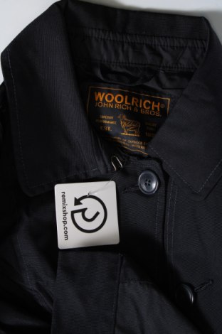 Damen Trenchcoat Woolrich, Größe XL, Farbe Blau, Preis 199,02 €