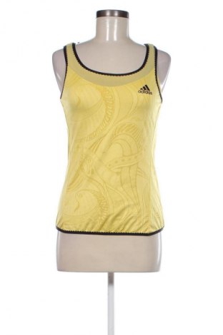 Γυναίκειο αθλητικό τοπ Adidas, Μέγεθος M, Χρώμα Κίτρινο, Τιμή 17,39 €