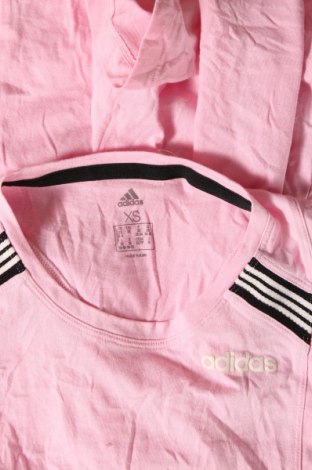 Damen Sporttop Adidas, Größe XS, Farbe Rosa, Preis 23,66 €