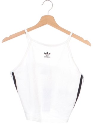 Γυναίκειο αθλητικό τοπ Adidas Originals, Μέγεθος XS, Χρώμα Λευκό, Τιμή 21,83 €
