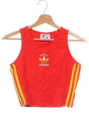 Γυναίκειο αθλητικό τοπ Adidas Originals, Μέγεθος S, Χρώμα Κόκκινο, Τιμή 10,43 €