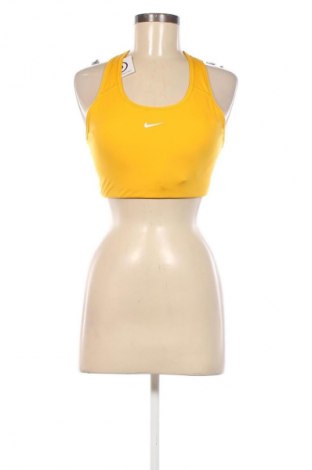 Damen Sporttop Nike, Größe L, Farbe Gelb, Preis 17,00 €