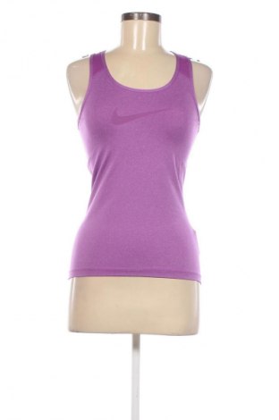 Γυναίκειο αθλητικό τοπ Nike, Μέγεθος S, Χρώμα Βιολετί, Τιμή 25,53 €