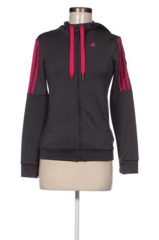 Γυναικείο φούτερ Adidas, Μέγεθος XS, Χρώμα Γκρί, Τιμή 29,69 €