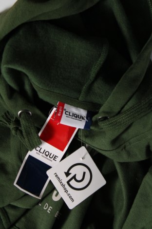 Γυναικείο φούτερ Clique, Μέγεθος S, Χρώμα Πράσινο, Τιμή 8,97 €