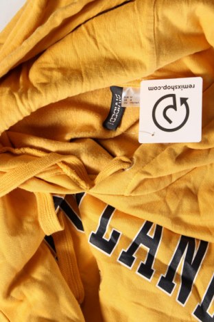 Дамски суичър H&M Divided, Размер M, Цвят Жълт, Цена 14,50 лв.