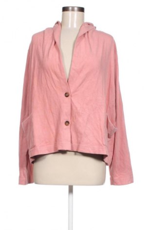 Damen Sweatshirt MOTTO, Größe XXL, Farbe Rosa, Preis 8,46 €