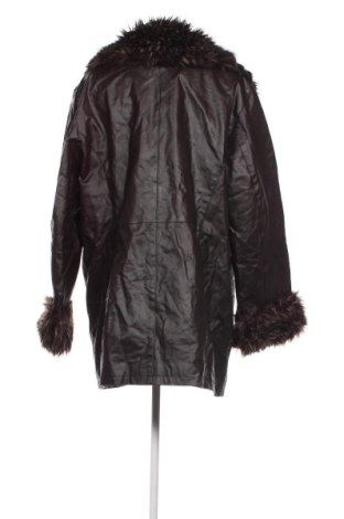 Дамско кожено палто, Размер M, Цвят Кафяв, Цена 107,25 лв.