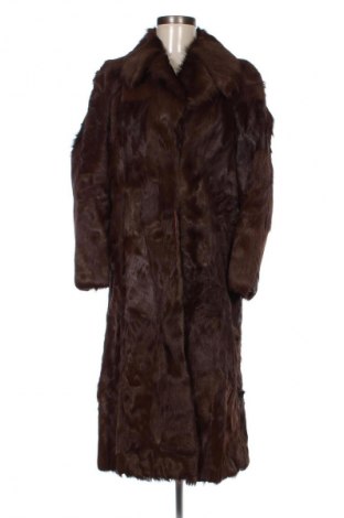 Palton din piele pentru damă, Mărime M, Culoare Maro, Preț 314,20 Lei