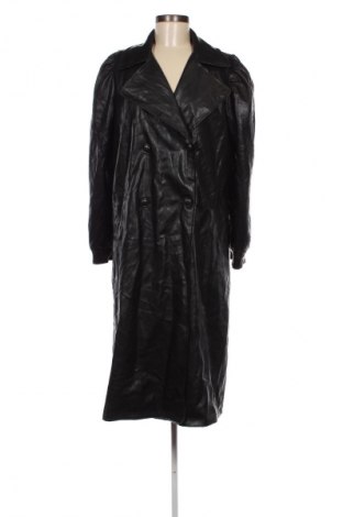 Δερμάτινο γυναικείο παλτό Missguided, Μέγεθος XS, Χρώμα Μαύρο, Τιμή 71,44 €