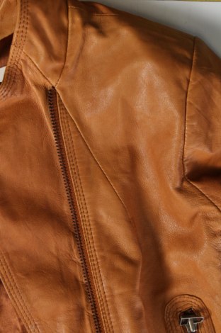 Dámska kožená bunda , Veľkosť S, Farba Hnedá, Cena  30,34 €