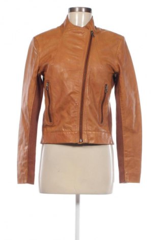 Dámska kožená bunda , Veľkosť S, Farba Hnedá, Cena  33,37 €