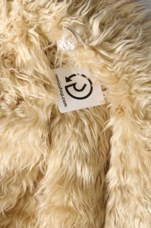 Дамско кожено яке, Размер L, Цвят Бежов, Цена 74,90 лв.