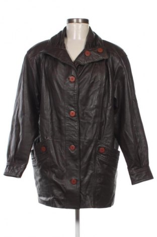 Dámska kožená bunda , Veľkosť S, Farba Hnedá, Cena  15,28 €