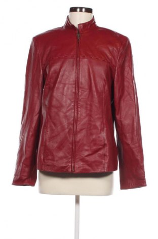 Dámská kožená bunda , Velikost M, Barva Červená, Cena  1 194,00 Kč