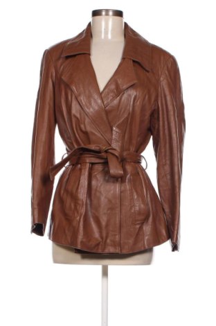 Dámska kožená bunda , Veľkosť M, Farba Hnedá, Cena  45,50 €