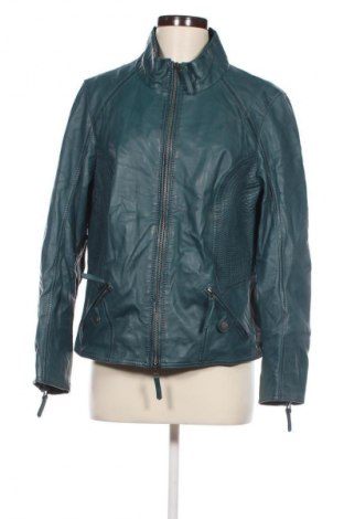 Dámska kožená bunda , Veľkosť L, Farba Zelená, Cena  45,50 €