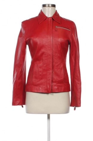 Dámska kožená bunda , Veľkosť M, Farba Červená, Cena  20,84 €