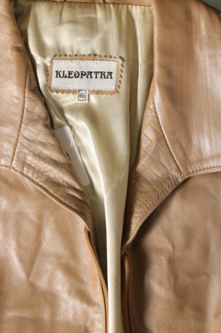 Damen Lederjacke, Größe XL, Farbe Beige, Preis € 55,85