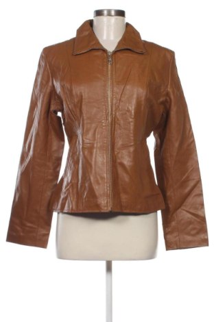 Dámska kožená bunda , Veľkosť L, Farba Hnedá, Cena  60,67 €