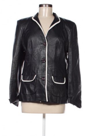 Damen Lederjacke, Größe L, Farbe Schwarz, Preis 55,85 €