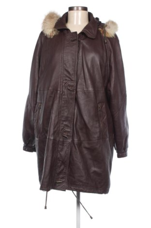 Dámska kožená bunda , Veľkosť XL, Farba Hnedá, Cena  57,64 €