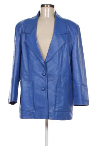 Dámska kožená bunda , Veľkosť L, Farba Modrá, Cena  45,50 €