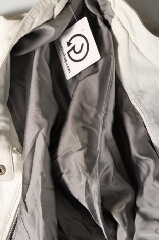 Damen Lederjacke, Größe XL, Farbe Weiß, Preis 55,85 €
