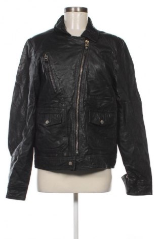 Damen Lederjacke, Größe M, Farbe Schwarz, Preis € 55,85